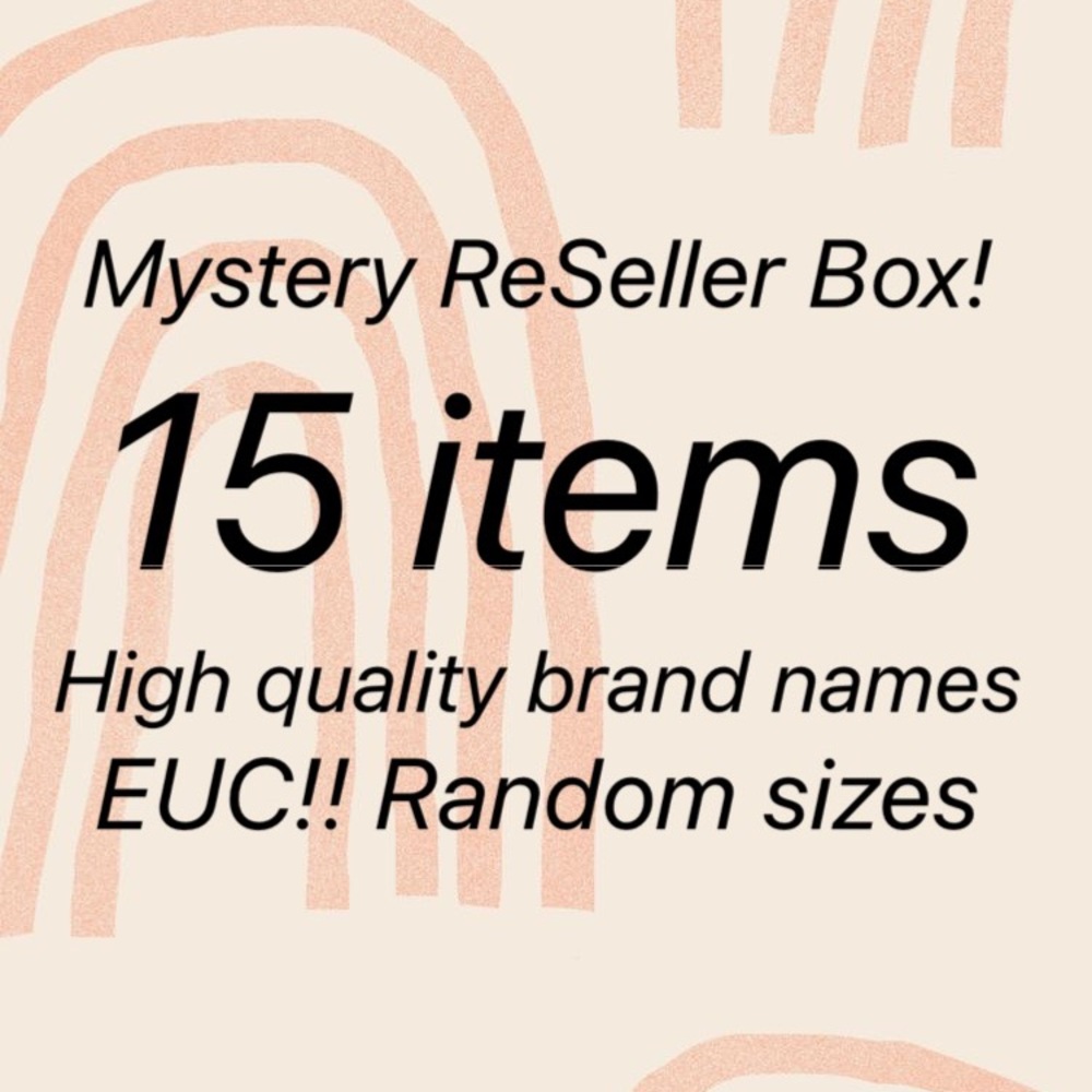 Mystery Reseller Inventory box! 15 items